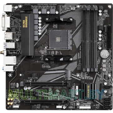 Материнская плата Gigabyte B550M DS3H AC (rev. 1.5/1.6)